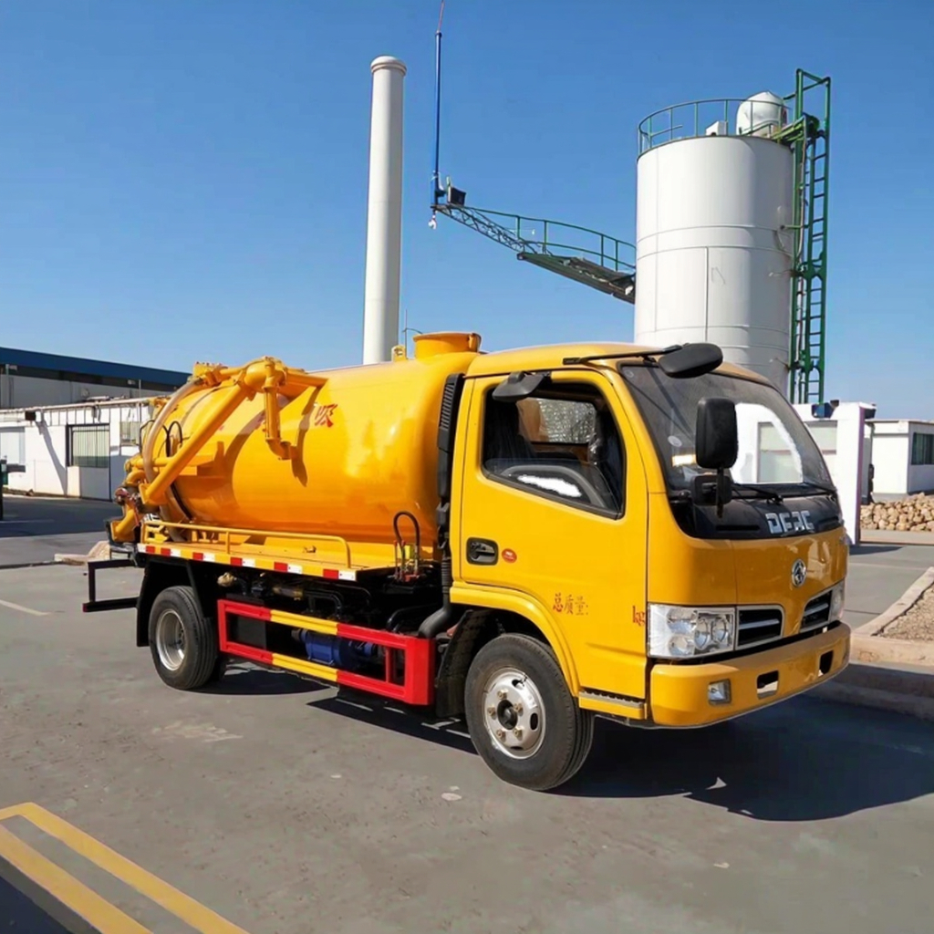 Dongfeng с правым рулем 4x2 5000 л емкостью 8cbm ручной дизельный вакуумный Автоцистерна для сточных вод