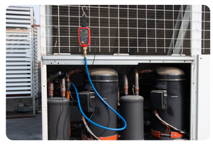 جهاز قياس الضغط اللاسلكي مع مقياس درجة الحرارة من نوع UNI-T UT336P (مع مشبك) للاستخدام المنزلي/الصناعي/المختبري/الطبي في معدات التبريد - Product Image 2