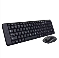 Combo de Teclado y Ratón Inalámbrico MK220, Compacto y Portátil para PC, Laptop, Escritorio, OEM, Logotipo Personalizado, Venta al Por Mayor