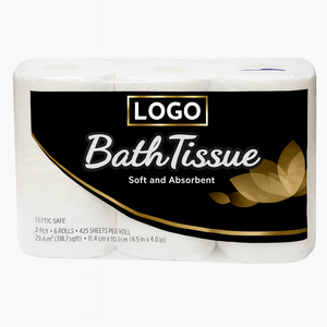El más vendido 18-Roll Value Pack Papel higiénico suave de 2 capas Duradero y cómodo para familias y alquileres - Product Image 1