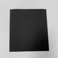 Papier spécial vierge noir enduit PE double face du Pérou 50x65cm (787x1092mm) en ramette 150gsm 180gsm pour cadre photo