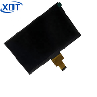 Panel Layar LCD TFT 7 Inci Resolusi 1024x600 Antarmuka MIPI Lampu Latar LED Suhu Operasi -20~70