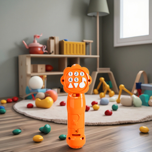Wholesale Smart Lion Baby Rattle Musical Soothing Toys for Infants Newborns Educational Learning