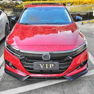 <b>For</b> Honda Accord 10.5th Gen 2022 Body Kit Front Bumper Lip Glossy Black Sport Style Bumper Splitter <b>Diffuser</b> <b>Car</b> Accessories - Product Image 3