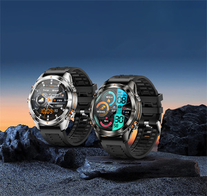 Nouvelle montre intelligente KT80, écran rond de 1,46 pouce, montre intelligente avec puce, fréquence cardiaque, oxygène sanguin, mode, sport de plein air, <span class=keywords><strong>appareil</strong></span> portable - Product Image 5