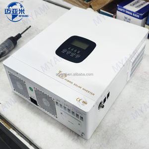 Cho myami 48V lưới MPPT lai năng lượng mặt trời Power <span class=keywords><strong>Inverter</strong></span> 6.3kw để 12.3kw <span class=keywords><strong>LCD</strong></span> hiển thị giá thấp tinh khiết Sine Wave năng lượng mặt trời biến tần - Product Image 1