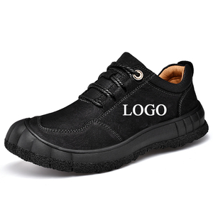 Suministro de fábrica Precio al por mayor Zapatos de cuero genuino Trekking Hombres Zapatos Impermeables Zapatos de senderismo al aire libre - Product Image 1