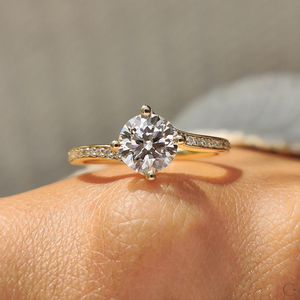 Anillo de Diamante Cultivado en Laboratorio Más Vendido con Detalles Finos y Origen Ético para Entusiastas de la Joyería de la India - Product Image 6