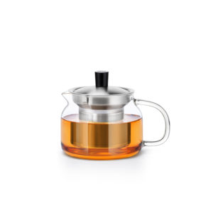 Samadoyo Bouilloire en verre borosilicate transparent de 500 ml, design magnétique moderne, écologique, <span class=keywords><strong>infuseur</strong></span> à thé Kung Fu - Product Image 5