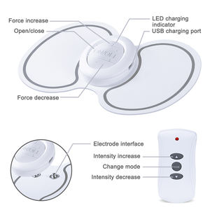 Masajeador corporal Pulso <span class=keywords><strong>digital</strong></span> Infrarrojo Fisioterapia Dolor de cuello Masaje Batería Eléctrica Tens Ems Cuello Masajeador de pulso electrónico - Product Image 2