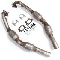 Cocok untuk 2010 2011 3.6L V6 Catalytic Converter Bank 1 dan 2 Set Sesuai Standar EPA
