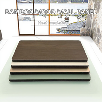 Panneau mural moderne en fibre de bambou insonorisant, imperméable et ignifuge pour projets résidentiels, commerciaux et de divertissement