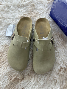 Sandalias <span class=keywords><strong>Birkenstock</strong></span> de Alta Calidad para Exteriores, Planas, Tipo Mule, de Cuero Genuino, Ligeras, para <span class=keywords><strong>Hombre</strong></span> y Mujer, para Todas las Temporadas - Product Image 6