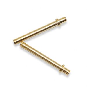 Custom Brass Slotted Ring Dowel Pin Manufacturer CNC Lathe Parts Electroplated Used for Electrical Appliance Connections - Product Image 3