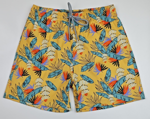 Pantaloncini <span class=keywords><strong>da</strong></span> Spiaggia con Stampa Integrale di Creature Marine, Vita Elastica, Casual, per Vacanze, Costume <span class=keywords><strong>da</strong></span> Bagno per Coppie, Sfondo Bianco, Foto Prodotto - Product Image 1