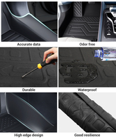 Tapis de sol pour Lynk & Co 08, tapis de sol imperméable en TPE, tapis de coffre arrière, accessoires intérieurs pour voiture électrique