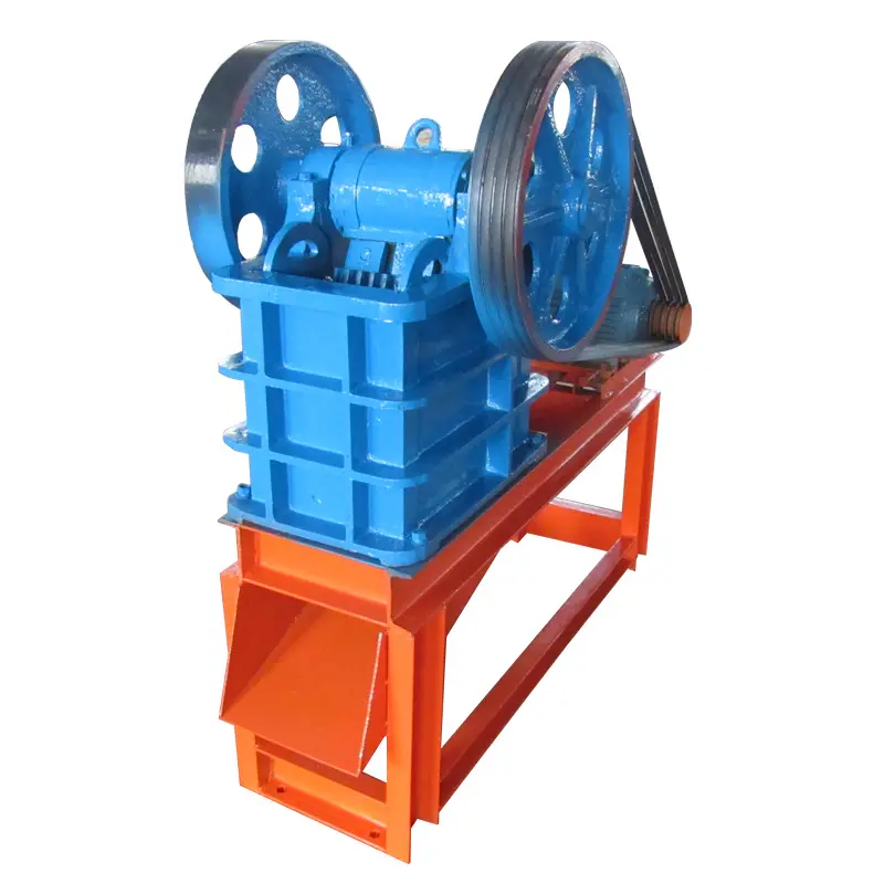 High Efficient Mobile Small Stone Glass Rock Crushing Stone Plant Crushing Machine Jaw Crusher