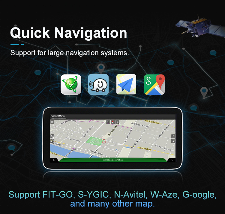 Android 11.0 Car Radio For Benz 2008-2012 GLK NTG4.0 10.25&12.3 Inch Screen 2din Stereo RDS DSP GPS Navigation Multimedia Player