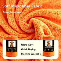 Serviette en microfibre pour animaux de compagnie, chiens et chats, ultra absorbante, séchage rapide, serviette de bain pour chien, serviette de séchage douce et moelleuse pour animaux de compagnie