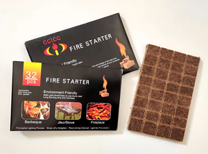 Encendedor de Fuego Natural en Cubos para Barbacoa, Encendedor Ecológico de Virutas de Madera para Parrilla, Encendedor de Fuego para <span class=keywords><strong>Camping</strong></span> y Senderismo - Product Image 5