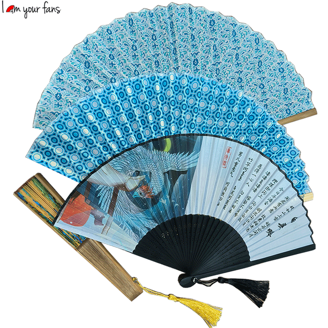 High Quality Custom Handicraft Bamboo Fan Bamboo Hand Fans Folding Fan