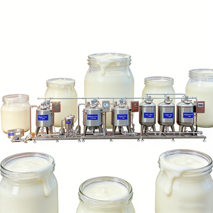 Máquina Pequeña para Hacer Yogur y Línea de Máquinas de Procesamiento de Lácteos para Leche Ácida - Product Image 1