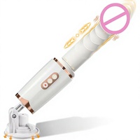Vibrateur en silicone chauffant à 7 modes de vibration, jouet sexuel mains libres, puissant, machine de masturbation automatique pour femmes