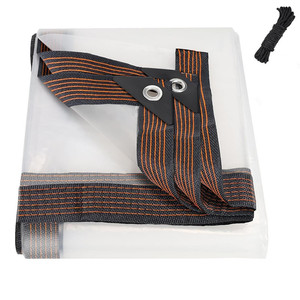 Lona Impermeable Rectangular Transparente DaringFish <span class=keywords><strong>de</strong></span> 0.1mm <span class=keywords><strong>de</strong></span> Grosor, Membrana Impermeable para Exteriores, Patio, Jardín, Invernadero - Product Image 5