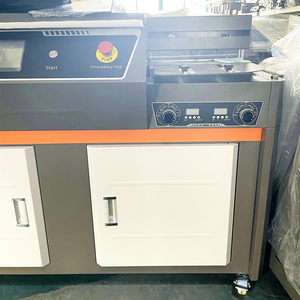 Mặt Trước 7 'Màn Hình 340Mm Máy Đóng Gáy Keo Nóng Hoàn Hảo Máy Đóng Gáy <span class=keywords><strong>A4</strong></span> Tự Động C50 - Product Image 3