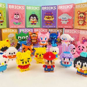 Giocattoli Educativi per Bambini, Blocchi da Costruzione, Vendita all'Ingrosso, Mattoncini DIY per Disegnare Personaggi dei Cartoni Animati - Product Image 1