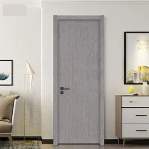 生态复合中密度纤维板聚氯乙烯门木质单卧室门设计简约风格聚氯乙烯门多种颜色可选