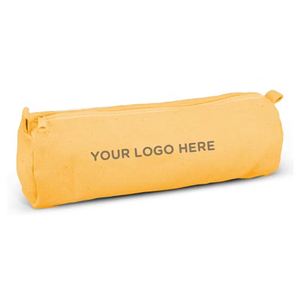 Sac de rangement en toile de coton naturel avec fermeture éclair pour étudiants et adultes, personnalisable avec logo, pour stylos et crayons – Vente en gros - Product Image 2