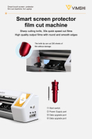 Machine de découpe de film hydrogel portable garantie Vimshi MINI pour écran de montre connectée et appareil photo PC pour la vente au détail