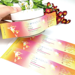 Luxury Gold Foil <strong>Sticker</strong> logo Custom Cosmetics <strong>Bottle</strong> Packing <strong>Sticker</strong> Printing Adhesive Perfume <strong>Sticker</strong> - Product Image 3
