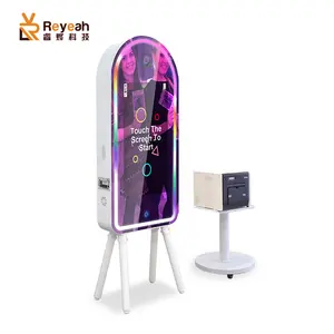 Cabine de Fotos Digital Espelhada Phoprint com Câmera e Tela de Toque para Festas e Casamentos - Product Image 1
