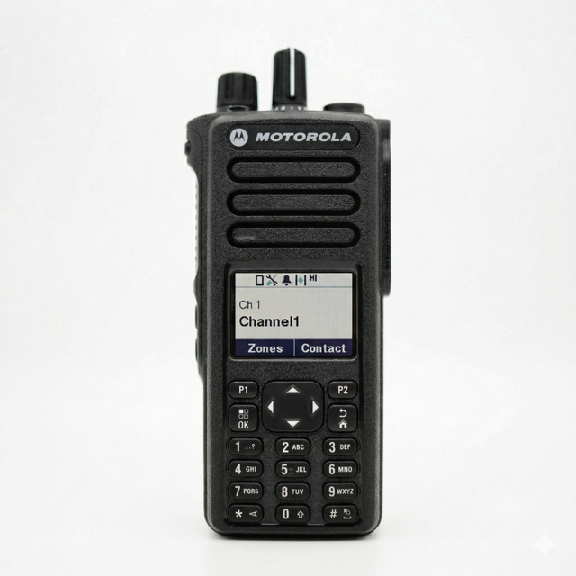 Motorola DP4801E Two Way Radio Walkie Talkie Long Range Waterproof Portable Transceiver Digital DMR Full Keypad Professional