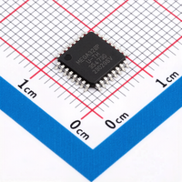 Microcontrolador Original ATMEGA328P-AU de 8 bits, 32KB de Memoria Flash, 2KB de RAM, Interfaces SPI/I2C/UART, 10 bits, 32-TQFP, en Stock