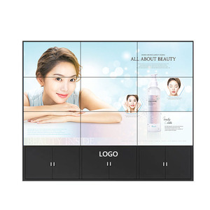 4K 65/55인치 실내 광고 비디오 월 3x3 4x4 LCD 디스플레이 패널 <span class=keywords><strong>CCTV</strong></span> 시스템 스크린 무역 박람회용 LCD 비디오 월 스크린 - Product Image 4