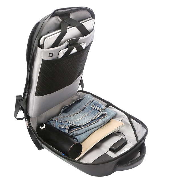New Design Hot Waterproof Mobile Control Smart School Bag Smart Led Advertising Backpack With Display Screen