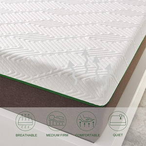 Matelas en latex de qualité supérieure, vente en gros directe, matelas en mousse à mémoire de forme avec gel, tailles Queen, Simple et King, certifié CE ISO - Product Image 5