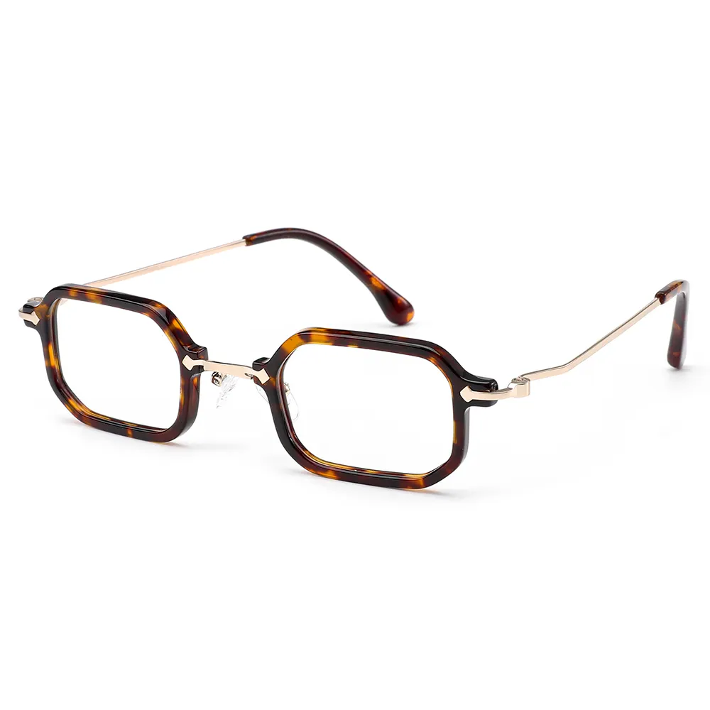 MB-1274 China wholesale custom new model rectangle frames material acetate optical eyeglasses