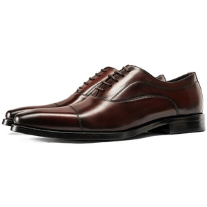 Chaussures Oxford Formelles Personnalisées pour Hommes en Cuir Haut de Gamme Style Rétro Légères et Respirantes pour l'Automne - Product Image 4