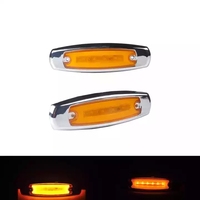 Le véhicule 24v a mené des feux de position de camion a mené le feu de position latéral pour la remorque de camion