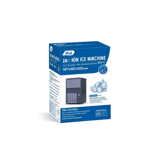 Macchina per Ghiaccio Abel 25A R290 387x482x606mm Raffreddata ad Aria per Uso Commerciale dall'Italia - Product Image 2