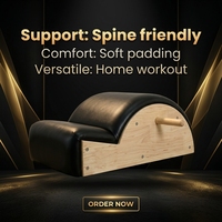 Correcteur d'alignement réglable en bois de chêne sur mesure, logo et couleur personnalisables, multifonctionnel pour la santé, idéal pour les studios de yoga et de Pilates