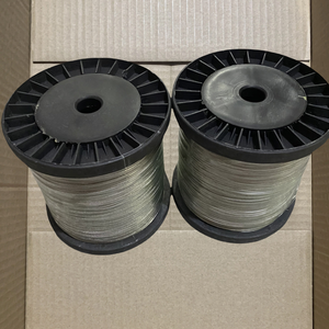 高品质安全电围栏不锈钢丝1.0毫米1.2毫米厚1000米2000米绞合304 316不锈钢丝 - Product Image 3