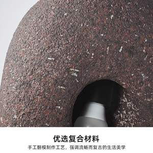 Lustre LED de style Wabi-Sabi japonais, hauteur réglable, pour salle à manger, chambre, bar/table à thé, luminaire suspendu élégant - Product Image 3