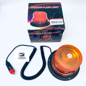 Balise Stroboscopique LED YJ de Haute Qualité 12V 24V pour Excavatrice, Base Magnétique Universelle, Barres Lumineuses Ambrées, Avertissement, Étanche 3 - Product Image 4