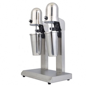 Mezclador de batidos de leche automático comercial de acero inoxidable, máquina de batidos eléctrica para tienda de alimentos - Product Image 2