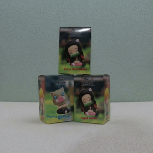 Oferta Especial: Set de 4 Figuras de Acción de Anime, Versión Q, en Postura Sentada, Serie Dormiendo Junto, <span class=keywords><strong>Tanjiro</strong></span> y Nezuko, Muñecos de PVC, Adorno Coleccionable - Product Image 4